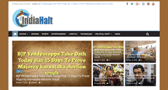 Desktop Screenshot of indiahalt.com