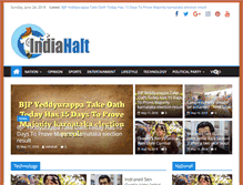 Tablet Screenshot of indiahalt.com